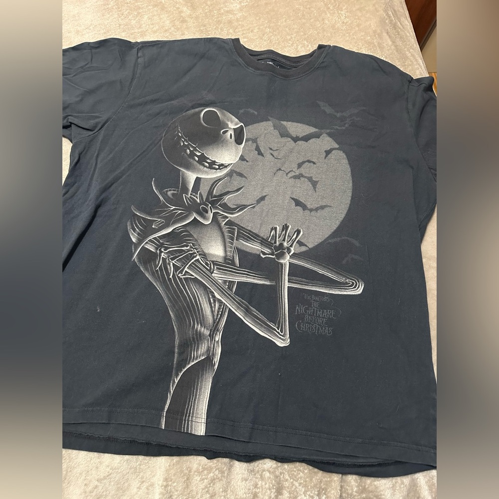 Vintage Disney Men’s XXL Nightmare Before Christmas Jack Skellington Tshirt